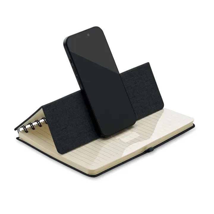A5 notebook with phone holder - MO2522 (MOCN#03)
